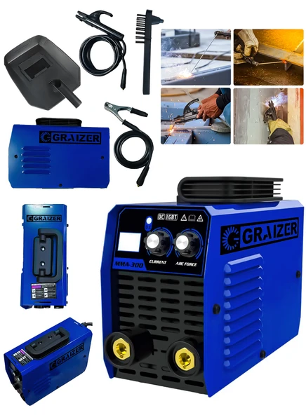 Alman HGR PRO 300 Amper Inverter Mega Stıck Kaynak Makinesi - M - 2