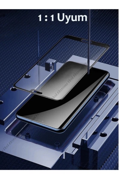 Realme C25 Mat Uyumlu Seramik Cam Nano Esnek Kırılmaz Full Tam Kaplayan Ekran Koruyucu - Resim 6