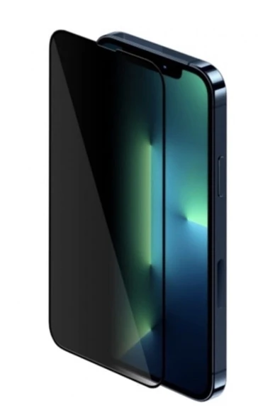 Iphone 13 Mat Hayalet Ekran Gizli Privacy Tam Kaplayan Kırılmaz Cam Seramik Nano Ekran Koruyucu ürün görseli