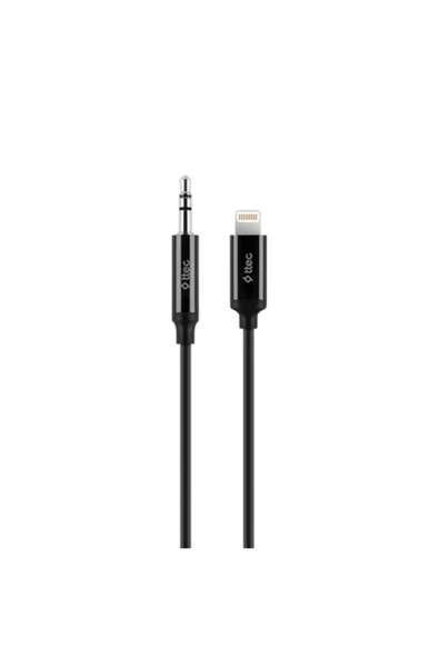 1 Metre Aux 3.5mm To Iphone Lightning Ses Aktarım Kablosu, Iphone Aux Kablo ürün görseli