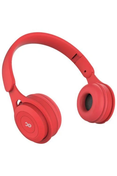 Js80 Ritmo Universal 3,5 Mikrofonlu Kulaklık Kırmızı - 1