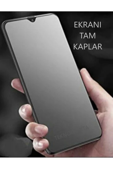 Xiaomi Redmi A1 Ekran Koruyucu Mat Seramik Esnek Tam Kaplayan Kırılmaz Cam Nano - 2