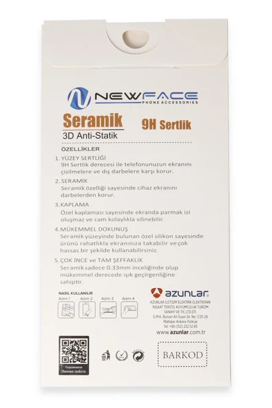 Samsung Galaxy A32 3D Antistatik Mat Seramik Nano Ekran Koruyucu 354067 - 5
