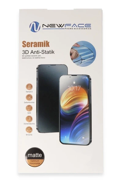 Samsung Galaxy A54 5G 3D Antistatik Mat Seramik Nano Ekran Koruyucu 346109 - Resim 4