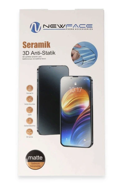 Samsung Galaxy A13 4G 3D Antistatik Mat Seramik Nano Ekran Koruyucu 240090 - 4