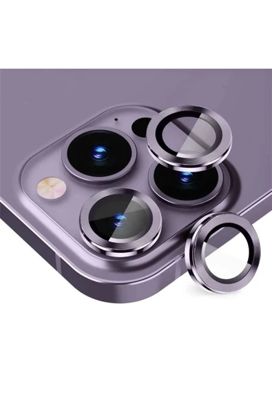 Iphone 14 pro 14 pro max lens koruyucu Derin mor - 1