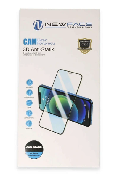 Xiaomi Redmi Note 13 3D Antistatik Cam Ekran Koruyucu 354067 - 3