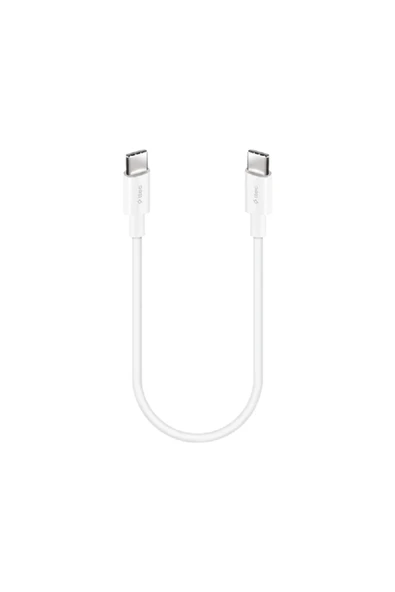 Usb-c - Usb-c 30cm 65w Pd/qc Hızlı Şarj/data Kablosu Beyaz Beyaz - Resim 2