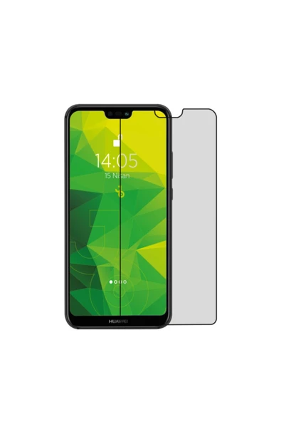 Gizlilik Sağlayan Koruyucu Ekran P20 Lite Hayalet Cam ürün görseli