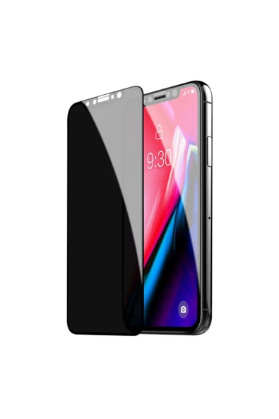 Iphone X Privacy Kavisli Gizlilik Filtreli Ekran Koruyucu - 3