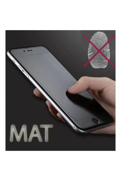 Oppo Realme 5i ve 6i Uyumlu Ekran Koruyucu Cam Mat Seramic 9d Full Kap - 3