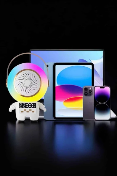 Çift Mikrofonlu Karaoke Mikrofon Bluetooth Bağlantılı Dijital Göstergeli - Resim 4