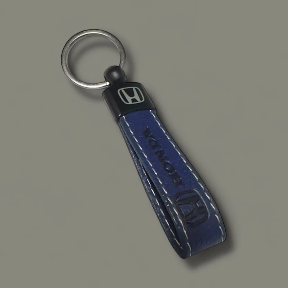 Honda Yazılı Ve Logolu Anahtarlık (LACİVERT) TERMO DERİ ürün görseli