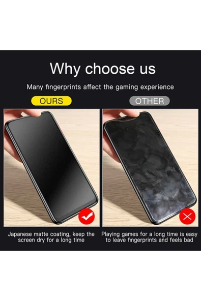 Xiaomi Poco X3 Nfc Ekran Koruyucu 9h Ekranı Tam Kaplayan Mat Ekran Koruyucu - 5