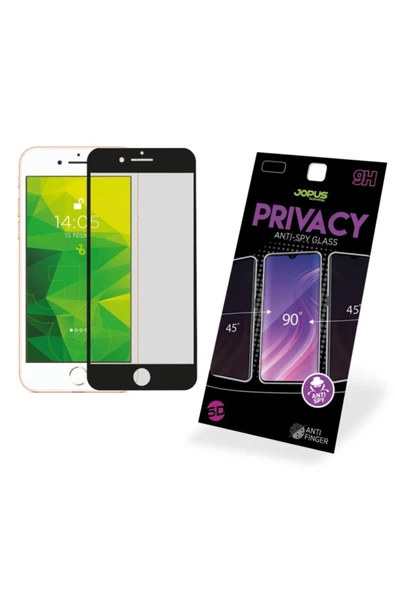 Iphone 8 Hayalet Ekran Privacy Görünmez Gizli Tam Kaplayan Kırılmaz Cam ürün görseli