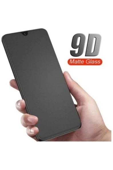 Oppo Realme 5i ve 6i Uyumlu Ekran Koruyucu Cam Mat Seramic 9d Full Kap - 5