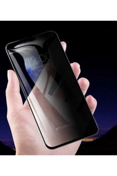 Vivo Y20i Hayalet Privacy Gizlilik Filitreli Görünmez Tam Kaplayan Kırılmaz Cam Ekran Koruyucu - 2