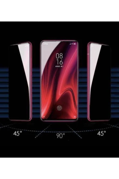 Vivo Y20i Hayalet Privacy Gizlilik Filitreli Görünmez Tam Kaplayan Kırılmaz Cam Ekran Koruyucu - 1