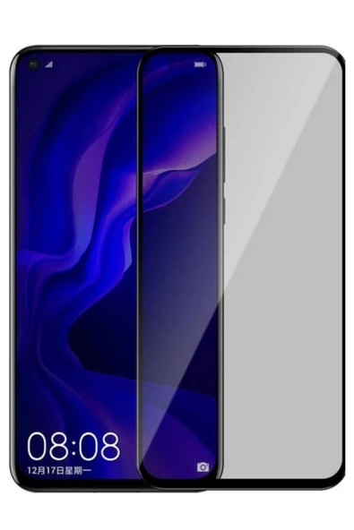 Vivo Y20i Hayalet Privacy Gizlilik Filitreli Görünmez Tam Kaplayan Kırılmaz Cam Ekran Koruyucu - 3