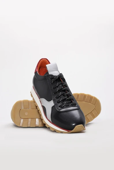 Hakiki Deri  Erkek Casual Ayakkabı 530MA25567-3 - Resim 3