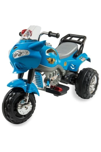 Aliş Toys ALIS TOYS 404 AKULU TURBO GO-WAY 12 VOLT MP3 MOTOSIKLET MAVI 12 VOLT