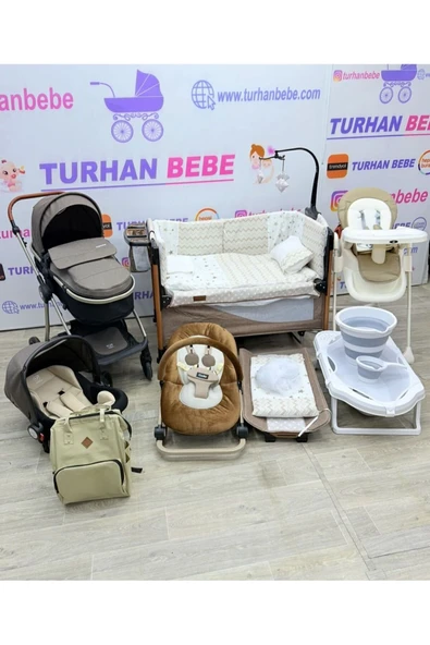 TURHAN BEBE Yeni Doğan SİRUS Lüx Bebek Çeyiz Seti (20 Parça) - 1