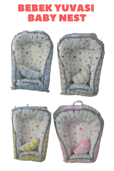 TURHAN BEBE Yeni Doğan Çeyiz Bebek Arabası+Puset+Park Beşik+Yürüteç+Ana Dizi+Oyun Halısı+Mama Sandal.+Baby Nest - 7