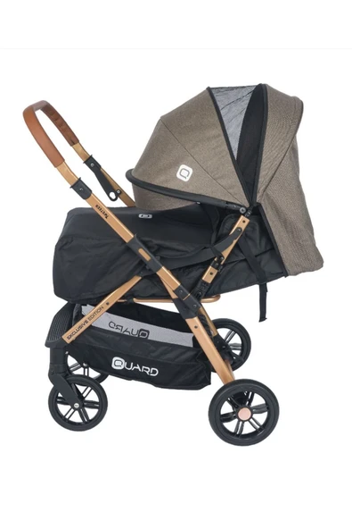 TURHAN BEBE Geniş Sepetli Mama Tablalı Çift Yönlü Bebek Arabası Kışlık + Ayak Örtüsü - 4