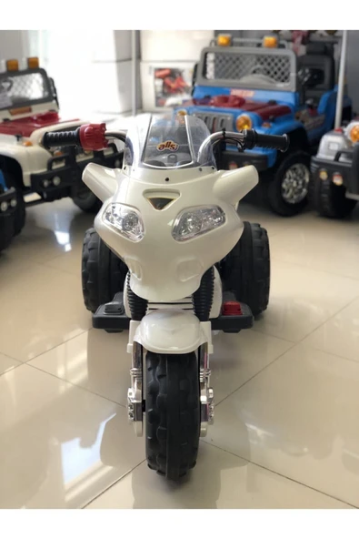 Salman Bisiklet Goway 12 Volt Turbo & Müzik Çalarlı Elden Gazlı Dev Motor 3-9 Yaş - 4