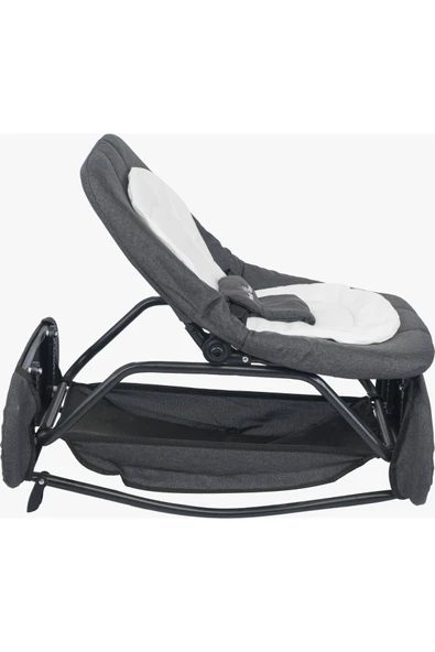 TURHAN BEBE Çift Yönlü Sallanır Sabitlenir Cibinlikli Geniş Sepetli Anne Yanı Ana Dizi Ana Kucağı Beşik - 3