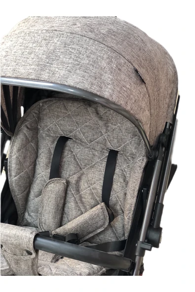 BabyHope Kabin Boy Çift Yönlü Bebek Arabası - Resim 3