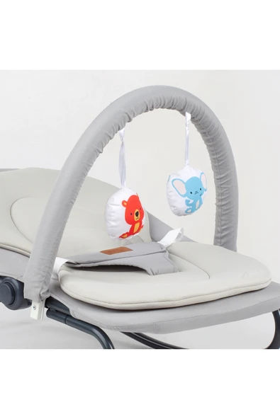 TURHAN BEBE Lüx Oyuncaklı Kademe Ayarlı Ana Dizi Ev Tipi Ana kucağı Anne Yanı Beşik - 2