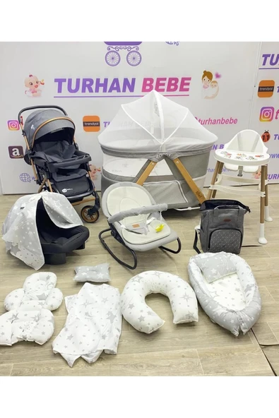 TURHAN BEBE Yeni Doğan ZOODİ ENERJİ Lüx Çeyiz Seti - 1