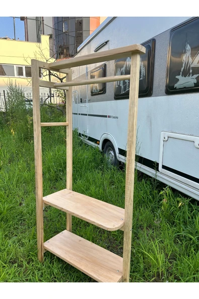 UluBey CnC Ahşap modern askılık - 3