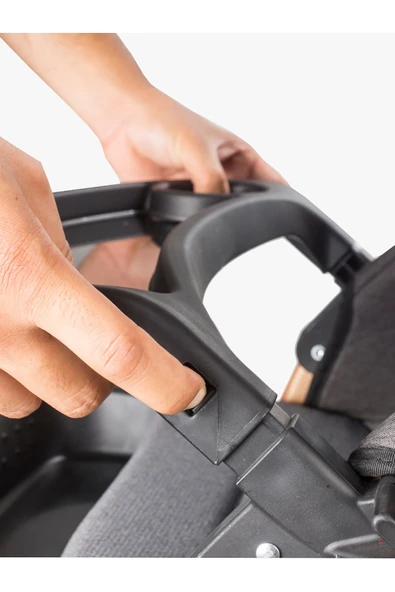 Baby Care Babycare Bc65 Capron Lüx Çift Yönlü Bebek Arabası Kahverengi - Resim 3