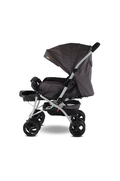 TURHAN BEBE Çift Yönlü Geniş Sepetli Bebek Arabası - Resim 4