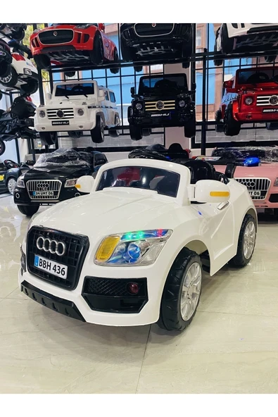 Audi Turhan Bebe Çocuk Araç Gereçleri Akülü Araba 12v 0-6 Yaş - 1