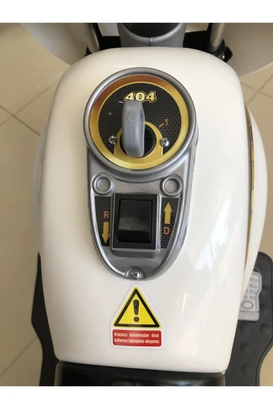 Salman Bisiklet Goway 12 Volt Turbo & Müzik Çalarlı Elden Gazlı Dev Motor 3-9 Yaş - 3