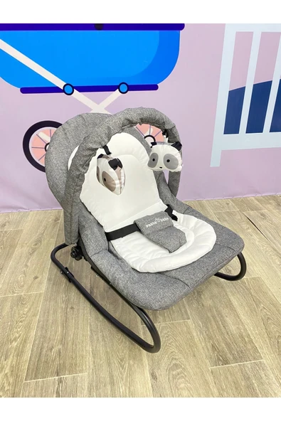 TURHAN BEBE Anne Yanı Sallanır Sabitlenir Kademe Ayarlı Oyuncaklı Ana Kucağı & Ana Dizi Beşik