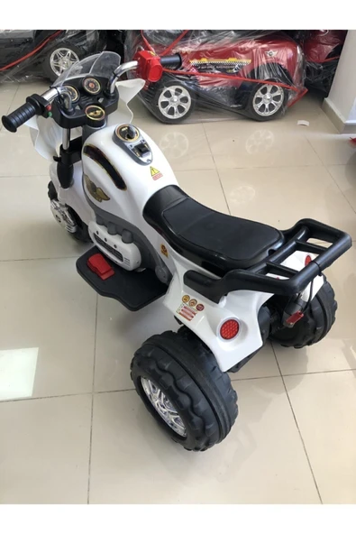 Salman Bisiklet Goway 12 Volt Turbo & Müzik Çalarlı Elden Gazlı Dev Motor 3-9 Yaş - 2