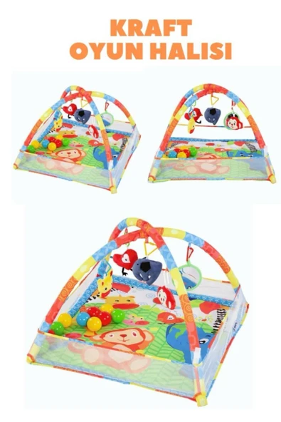 TURHAN BEBE Yeni Doğan Rocco Lüx Çeyiz Seti Bebek Arabası + Puset+Beşik +Yürüteç + Mama Sandalyesi + Oyun Halısı - 6