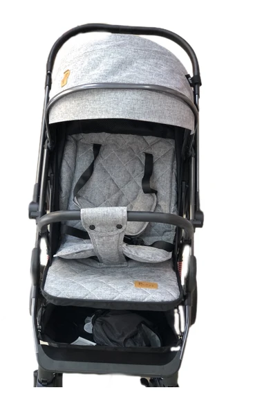 BabyHope Kabin Boy Çift Yönlü Bebek Arabası - Resim 3