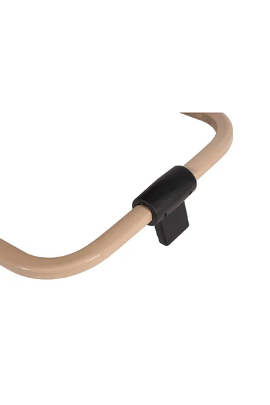 TURHAN BEBE Pamuklu Kumaş Oyuncaklı Sallanır Sabitlenir Katlanır Ana Kucağı Beşik - 3