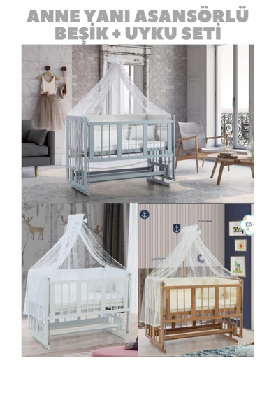 TURHAN BEBE Çeyiz Seti Bebek Arabası Puset Beşik Banyo Seti Yürüteç Ana Dizi Yürüteç Mama Sandalyesi Oyun Halısı - 2