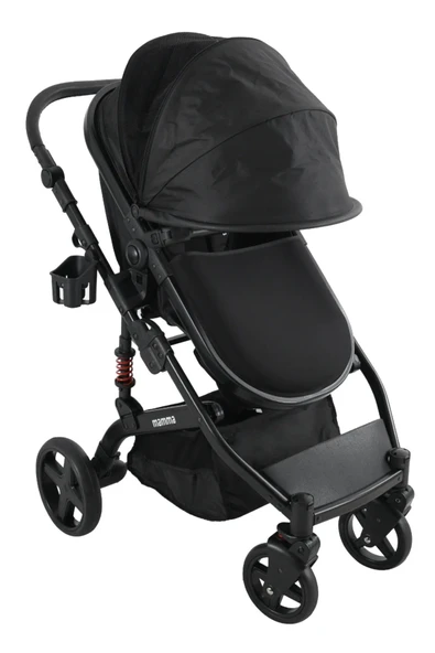 TURHAN BEBE GRANDE AMARTİSÖRLÜ Boy Ayarlı Travel Sistem Bebek Arabası Taşıma Puset - Resim 5