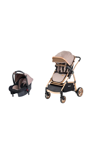 Baby Care Bc-310 Safari Trio Travel Bebek Arabası Puset Kahve ( N ) ürün görseli