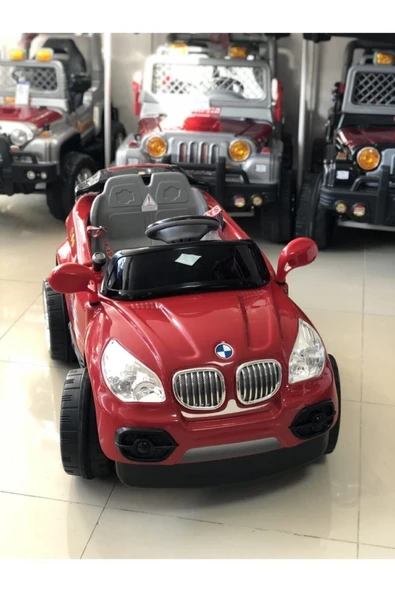 Aliş Toys Aliş Kırmızı 605k Tx-5 Sport 12 Volt Uzaktan Kumandalı Akülü Araba