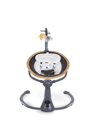 TURHAN BEBE Uzaktan Kumandalı Elektrikli Dijital Ekran Müzikli Oyuncaklı Ev Tipi Ana Kucağı - 2