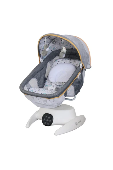 Mamma Vomero Rosy 2 in 1 Elektrikli Otomatik Sallanan Ana Kucağı / Beşik - 4