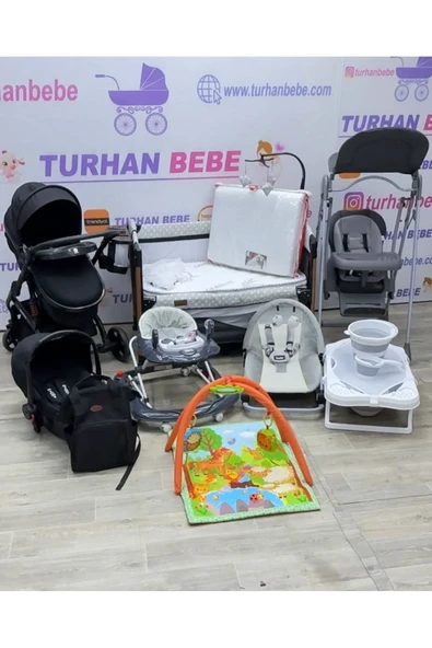 TURHAN BEBE Yeni Doğan GRANDE Lüx Bebek Çeyiz Seti - 1
